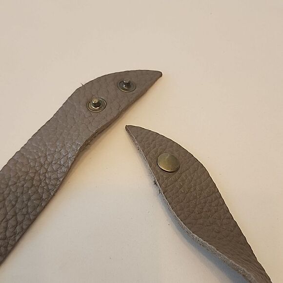 Faux Leather Bead Multilayer Necklace - Picture 4 of 5